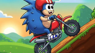 Play Blue Hedgehog Hill Dash Ride now!