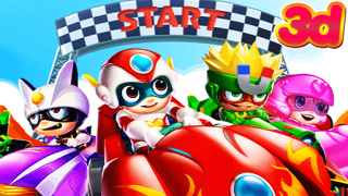 Play Cartoon Racing 3D now!