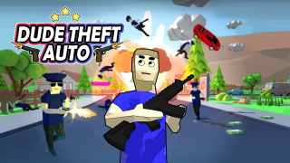 Play Dude Theft Auto now!