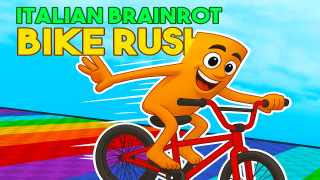 Play Italian Brainrot Bike Rush now!