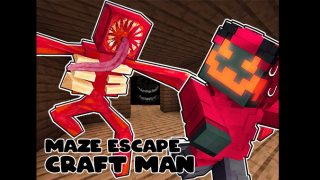 Play Maze Escape : Craft Man now!
