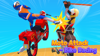 Play Moto Attack Bike Racing now!
