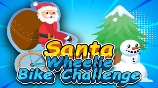 Play Santa Wheelie Bike Challenge now!