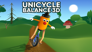 Play Unicycle Balance 3D now!