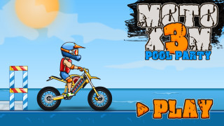 Play Moto X3M Pool Party now!